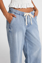 AERO Low Rise Pull-On Wide Leg Denim Pants thumbnail 6