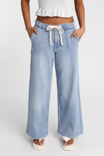 AERO Low Rise Pull-On Wide Leg Denim Pants thumbnail 5