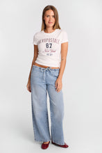 AERO Mid Rise Pull-On Baggy Denim Pants thumbnail 4