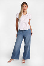 AERO Mid Rise Pull-On Baggy Denim Pants thumbnail 8