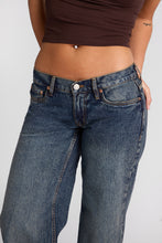 Harper Super Low Rise Wide Leg Jeans thumbnail 2