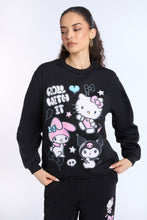 Hello Kitty And Friends Graphic Crew Neck Sweatshirt thumbnail 1