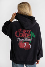 Cherry Coca-Cola Graphic Washed Boyfriend Hoodie thumbnail 1