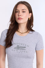 T-shirt ajusté en tricot côtelé AERO thumbnail 7