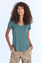 T-shirt décontracté à col en V manches courtes AERO thumbnail 1