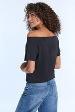 AERO Graphic Off-Shoulder Short Sleeve Tee thumbnail 4