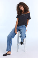 AERO Graphic Off-Shoulder Short Sleeve Tee thumbnail 7