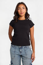 AERO Short Sleeve Crew Neck Slub Tee thumbnail 1