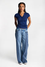 AERO Ribbed Knit Henley Top thumbnail 5