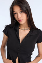 AERO Slim Button-Front Collared Polo thumbnail 6