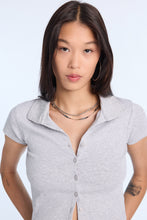 AERO Slim Button-Front Collared Polo thumbnail 2