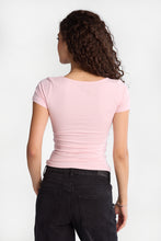 AERO Super Soft Square Neck Ruched Sides Tee thumbnail 15