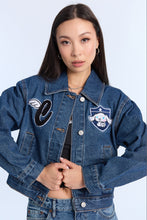 Hello Kitty Cinnamoroll Embroidered Denim Jacket thumbnail 2