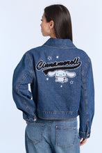 Hello Kitty Cinnamoroll Embroidered Denim Jacket thumbnail 1