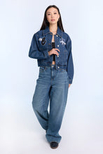 Hello Kitty Cinnamoroll Embroidered Denim Jacket thumbnail 4