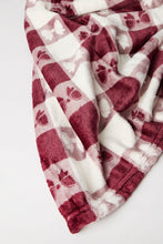 Couverture en peluche imprimé boucles AERO thumbnail 2