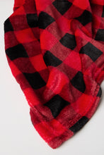 Couverture en peluche imprimé à carreaux AERO thumbnail 2