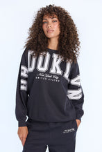 AERO Graphic Oversized Crew Neck Sweatshirt thumbnail 6
