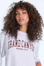 AERO Graphic Oversized Crew Neck Sweatshirt thumbnail 11