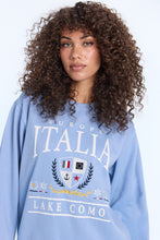 AERO Graphic Oversized Crew Neck Sweatshirt thumbnail 2