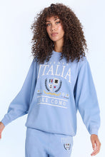AERO Graphic Oversized Crew Neck Sweatshirt thumbnail 1