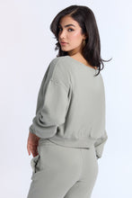 AERO Graphic Off-Shoulder Sweatshirt thumbnail 3