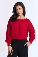 AERO Graphic Off-Shoulder Sweatshirt thumbnail 19