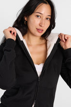 AERO Sherpa-Lined Double-Zip Slim Hoodie thumbnail 3