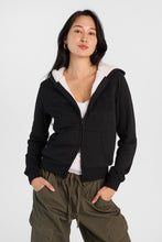 AERO Sherpa-Lined Double-Zip Slim Hoodie thumbnail 2