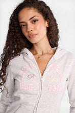 AERO Double Zip Slim Graphic Hoodie thumbnail 3