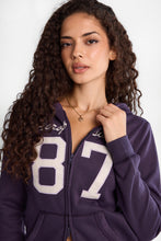 AERO Double Zip Slim Graphic Hoodie thumbnail 15
