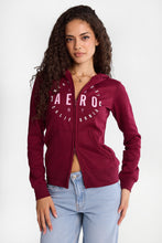 AERO Double Zip Slim Graphic Hoodie thumbnail 18