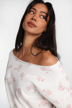 AERO All-Over Graphic Off-Shoulder Sweatshirt thumbnail 2