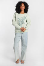 AERO Hibiscus Graphic Oversized Crew Neck Sweatshirt thumbnail 4