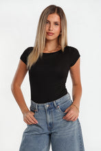 AERO Super Soft Short Sleeve Boat Neck Bodysuit thumbnail 1