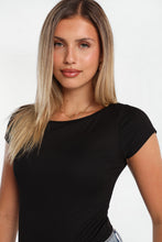AERO Super Soft Short Sleeve Boat Neck Bodysuit thumbnail 2