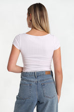 AERO Super Soft Short Sleeve Boat Neck Bodysuit thumbnail 7