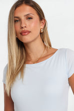 AERO Super Soft Short Sleeve Boat Neck Bodysuit thumbnail 10