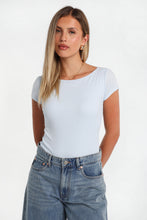 AERO Super Soft Short Sleeve Boat Neck Bodysuit thumbnail 9