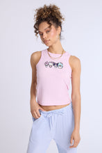 Hello Kitty And Friends Embroidered Ribbed High Neck Tank Top thumbnail 1