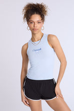 Cinnamoroll Embroidered Ribbed High Neck Tank Top thumbnail 1