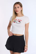 Hello Kitty Cherry Graphic Baby Tee thumbnail 1