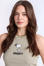 Peanuts Snoopy Graphic Glitter Tank Top thumbnail 2