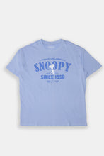 Peanuts Snoopy Since 1950 Flocked Graphic Boyfriend Tee thumbnail 1