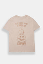 Peanuts Snoopy Trick Or Treat Graphic Boyfriend Tee thumbnail 1