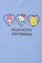 Hello Kitty And Friends Glitter Heart Graphic Boyfriend Tee thumbnail 2