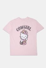 Hello Kitty Cowgirl Graphic Boyfriend Tee thumbnail 1