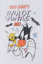 Looney Tunes Halloween Graphic Boyfriend Tee thumbnail 2