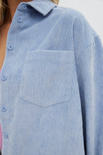 Corduroy Button-Up Shirt With Pockets thumbnail 19