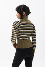 Ribbed Long Sleeve Turtleneck Sweater thumbnail 8